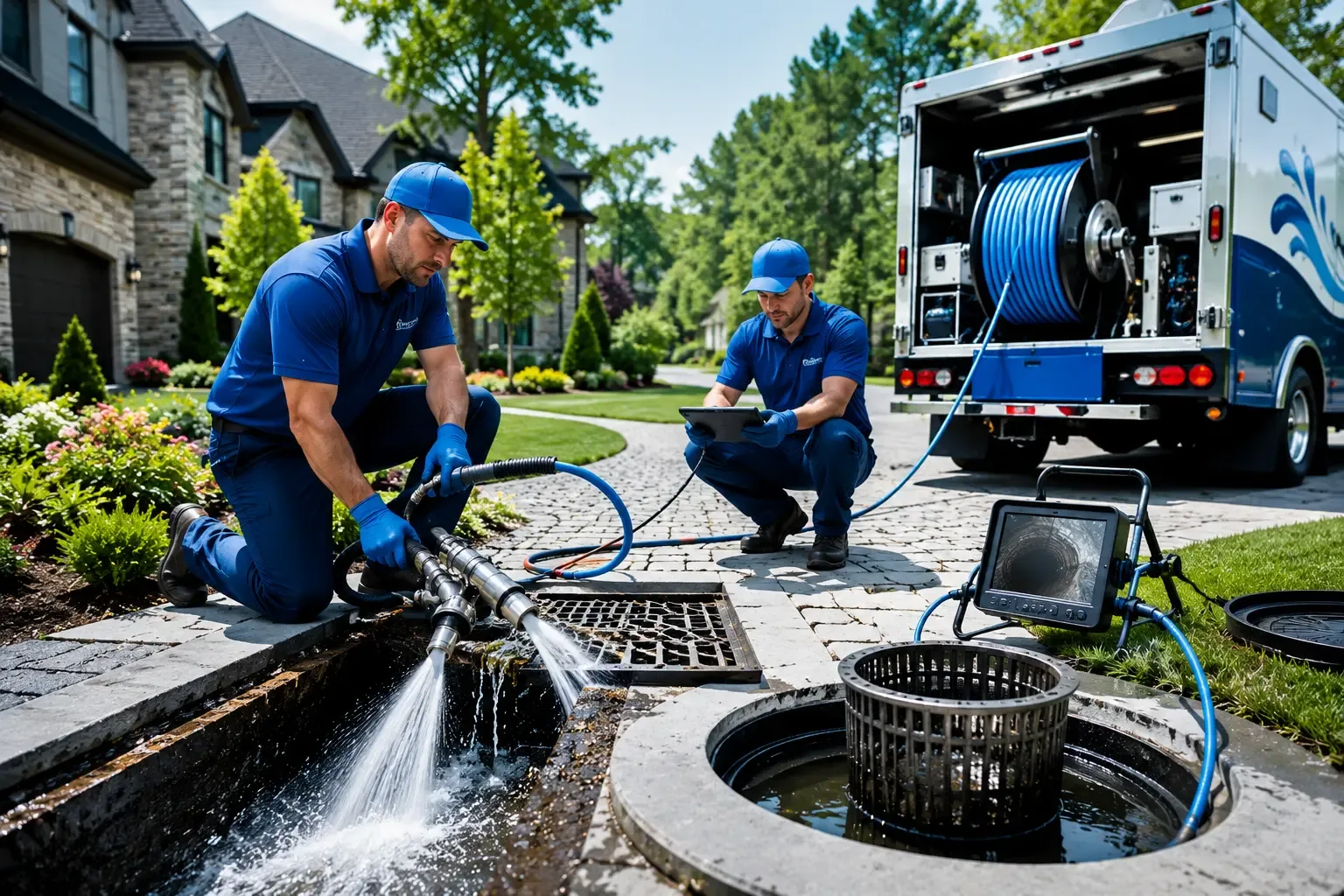 Local outdoor drain cleaning professionals in Goldvein, VA
